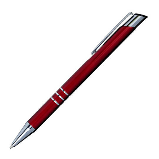 Długopis Lindo, ciemnoczerwony