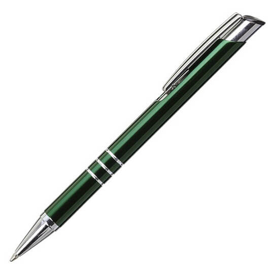 Długopis Lindo, ciemnozielony