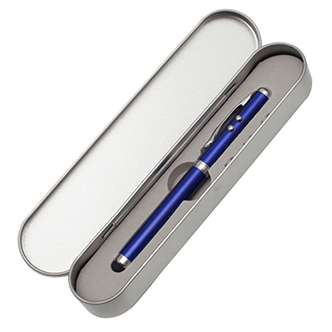 Długopis ze wskaźnikiem laserowym Supreme, niebieski