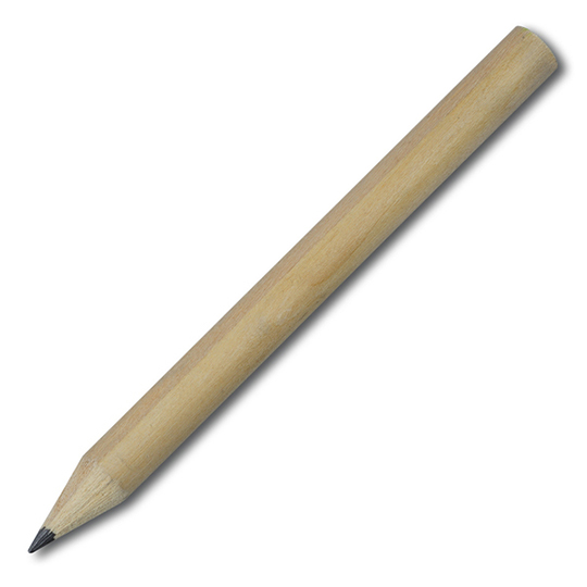 Ołówek krótki, brązowy