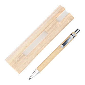 Wieczny długopis bambusowy