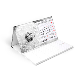 Kalendarz biurkowy lux z terminarzem, mini