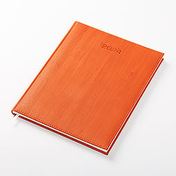 Kalendarz książkowy A4 tygodniowy, Acero, pomarańczowy
