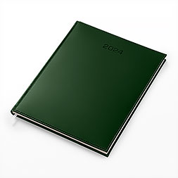 Kalendarz książkowy A4 tygodniowy, Vivella, zielony