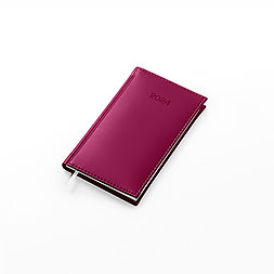 Kalendarz książkowy A6 tygodniowy Light, Vivella, różowy