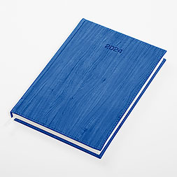 Kalendarz książkowy B5 dzienny, Acero, niebieski