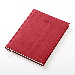 Kalendarz książkowy B5 tygodniowy, Acero, czerwony