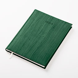 Kalendarz książkowy B5 tygodniowy, Acero, zielony