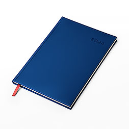 Kalendarz książkowy B5 tygodniowy, Turyn, niebieski