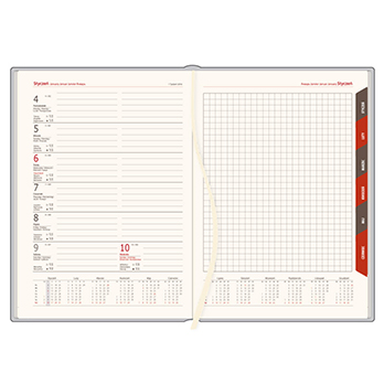 Kalendaria Z notesem | Linia Business | A4