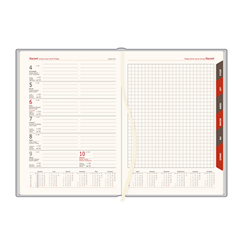 Kalendaria z notesem B5- Business